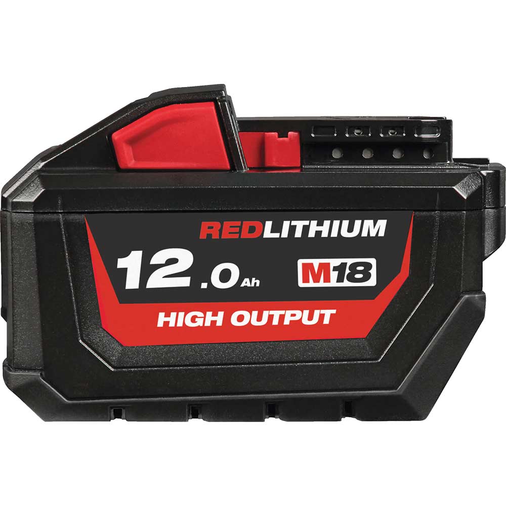 Milwaukee M18 Hb12 18V Cordless High Output Li-Ion Battery 12Ah Size 12