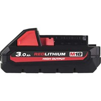 Milwaukee M18 HB3 18v Cordless High Output Li-ion Battery 3ah Milwaukee M18 HB3 18v Cordless High Output Li-ion Battery 3ah