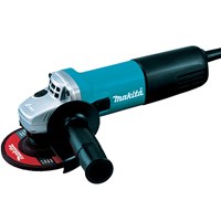 Makita 9557HNR Angle Grinder and Diamond Blade 115mm 