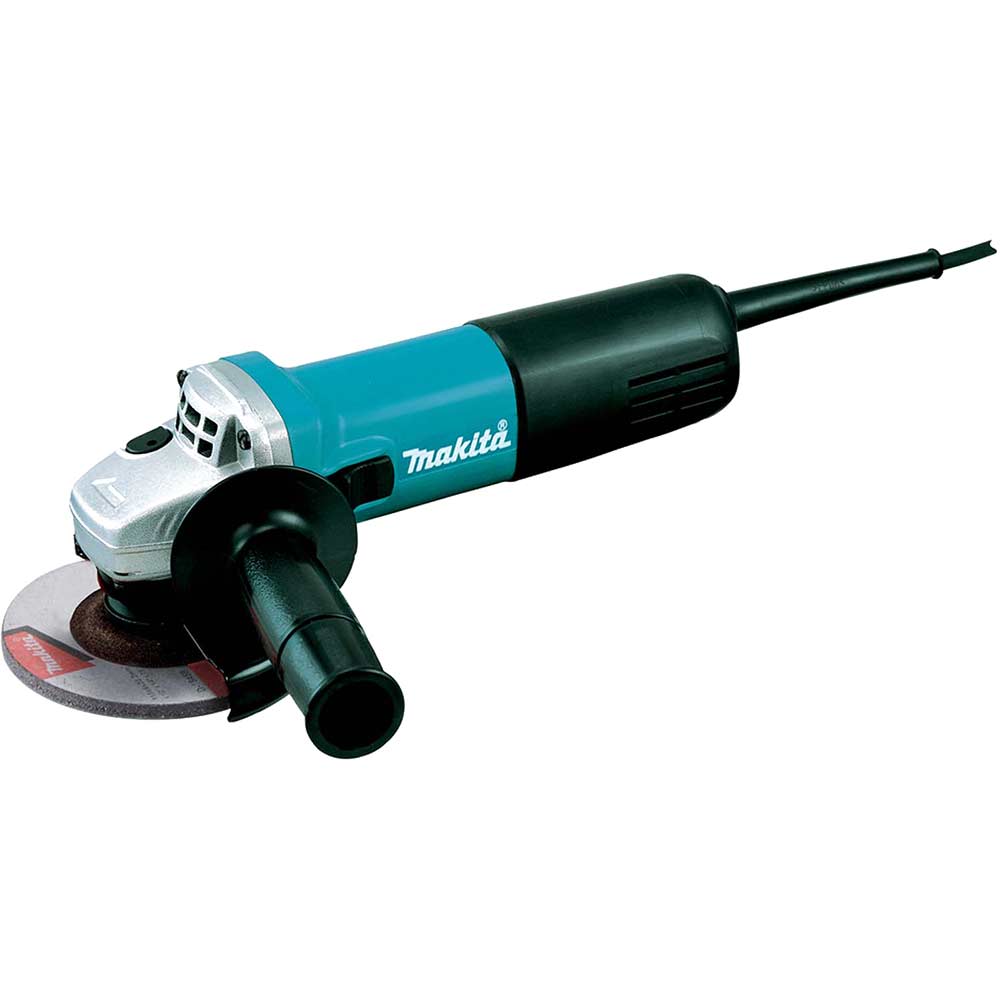Makita 9557Nbrx1 Angle Grinder And Diamond Blade 115Mm Small