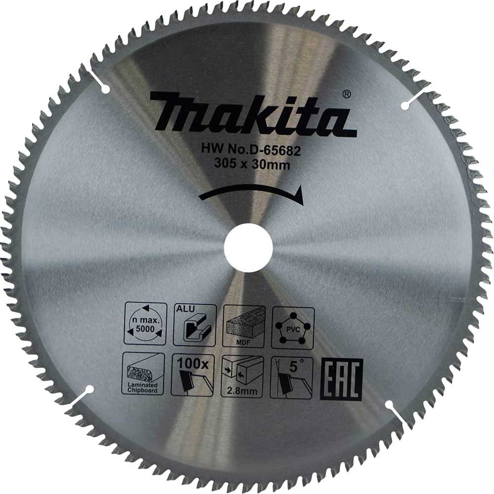 Makita Multi Purpose Circular Saw Blade 305Mm 100T 30Mm