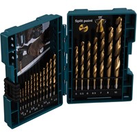 Makita 19 Piece HSS-TiN Metal Drill Bit Set
