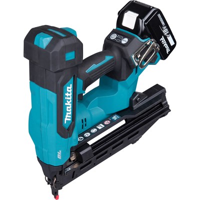 Makita DBN610 18v LXT Cordless Brushless 16 Gauge Angled Finishing Nailer