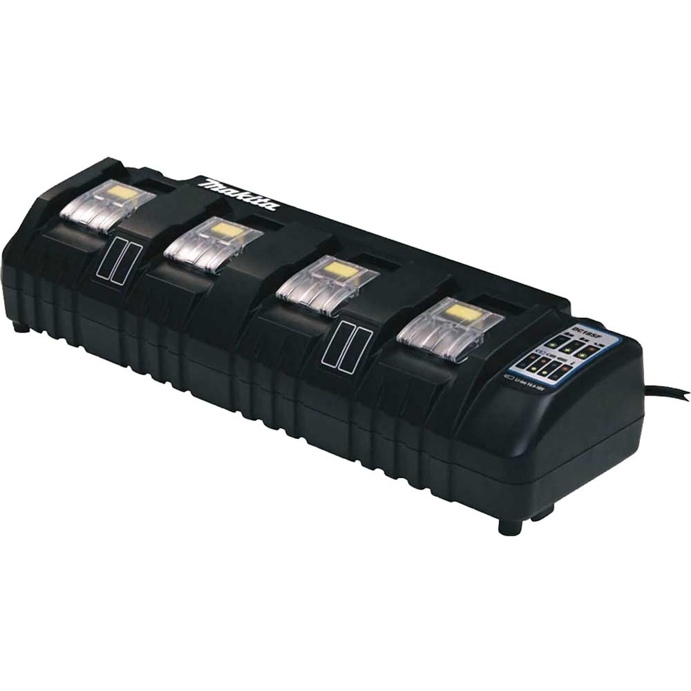 Makita DC18SF LXT 4 Port Li ion Battery Charger Battery Chargers