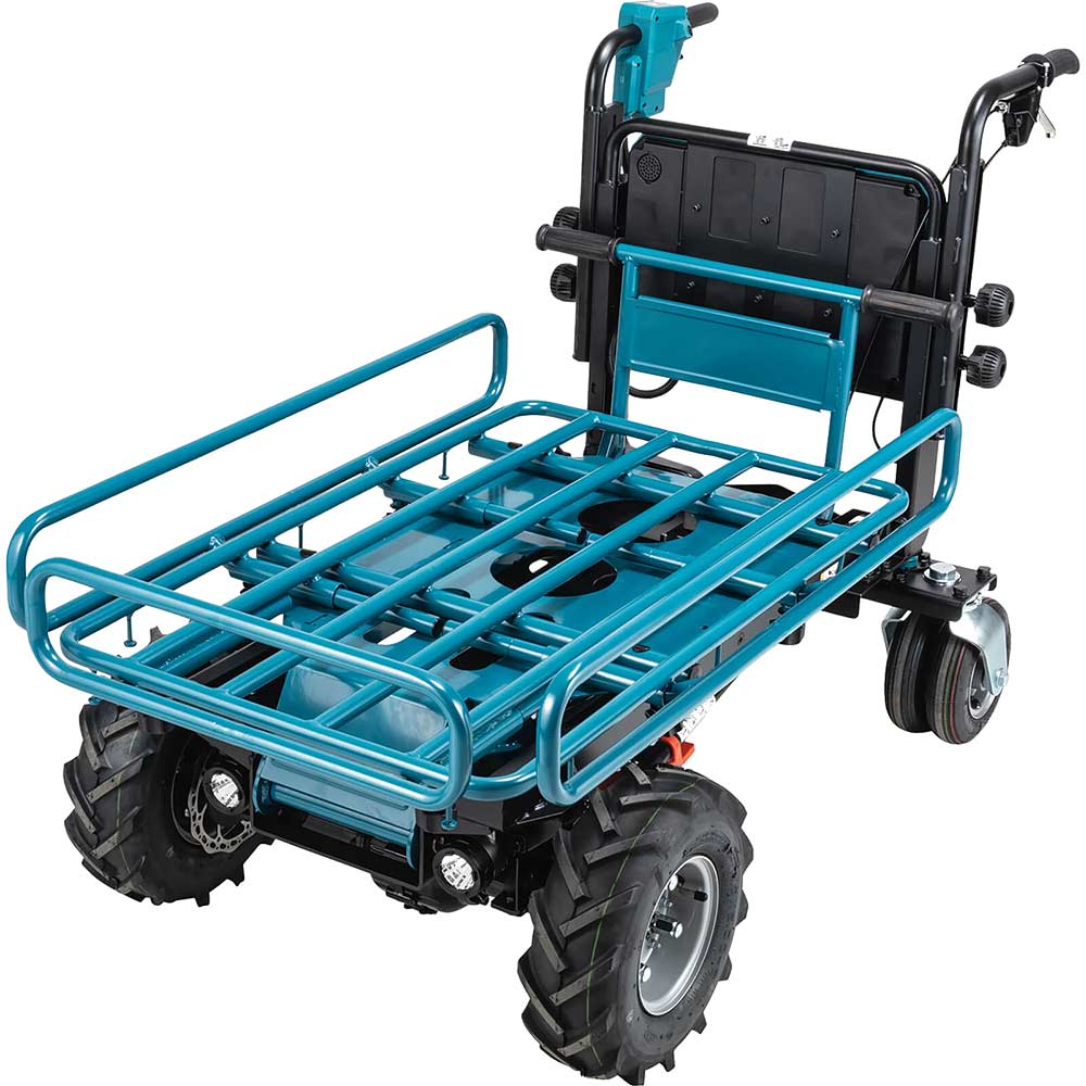 Makita Light Dcu604 Twin 18V Lxt Cordless Brushless Wheelbarrow No Batteries No Battery Charger 300Kg