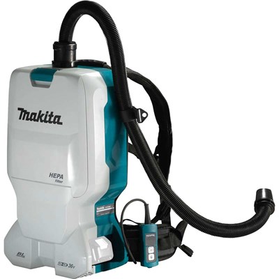 Makita DVC665 Twin 18v LXT Cordless Backpack Vacuum Cleaner