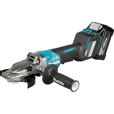 Makita GA056G 40v Max XGT Cordless Brushless Flat Head Paddle Switch Angle Grinder 125mm Makita GA056G 40v Max XGT Cordless Brushless Flat Head Paddle Switch Angle Grinder 125mm