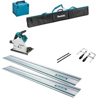 Makita DSP600ZJ Twin 18v LXT Cordless Brushless Plunge Saw 6 Piece Kit Makita DSP600ZJ Twin 18v LXT Cordless Brushless Plunge Saw 6 Piece Kit