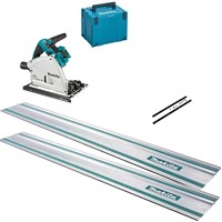 Makita DSP600ZJ Twin 18v LXT Cordless Brushless Plunge Saw 3 Piece Kit Makita DSP600ZJ Twin 18v LXT Cordless Brushless Plunge Saw 3 Piece Kit