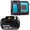 Makita 18v LXT Cordless Li-ion Battery and Charger Pack 5ah Makita 18v LXT Cordless Li-ion Battery and Charger Pack 5ah
