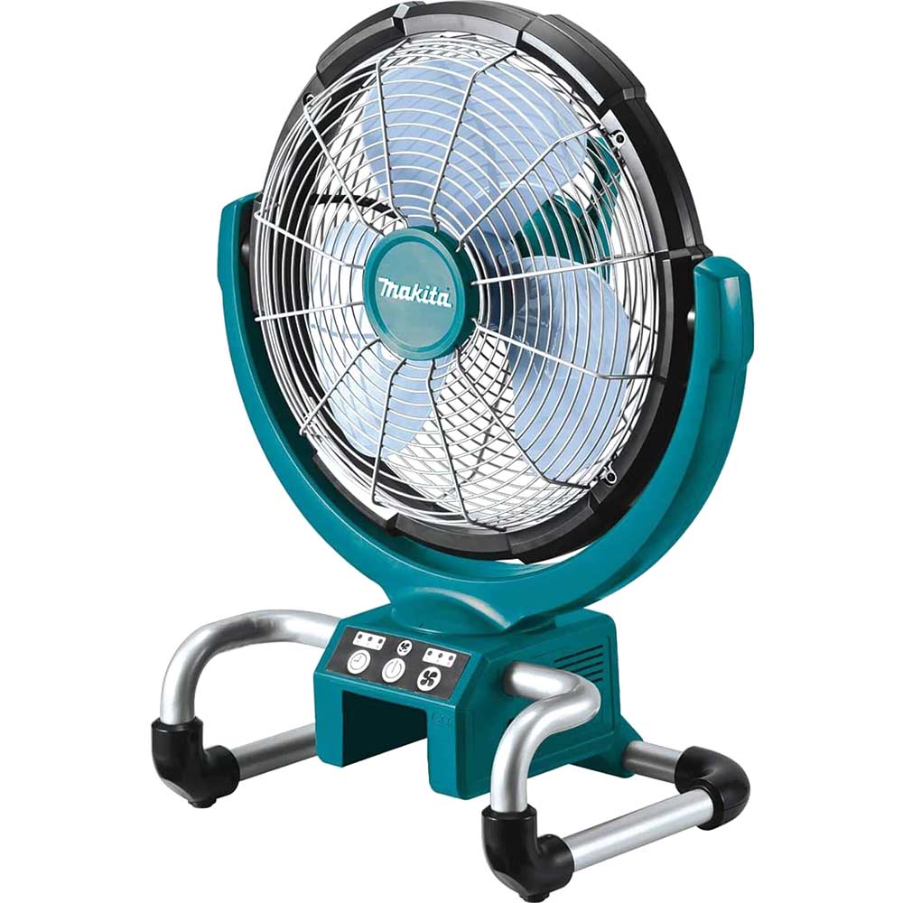 Makita battery operated fan outlet