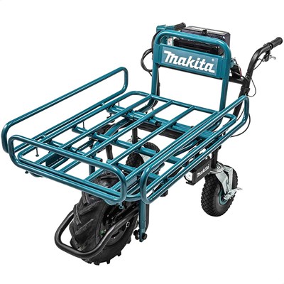 Makita DCU180 18v LXT Cordless Brushless Wheelbarrow and Pipe Frame
