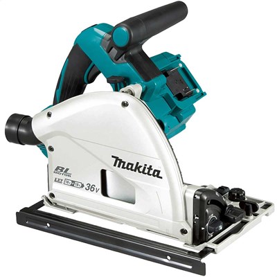 Makita DSP601 Twin 18v LXT Cordless Brushless Plunge Saw 165mm