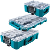 Makita 3 Piece MakTrak Organiser Kit 