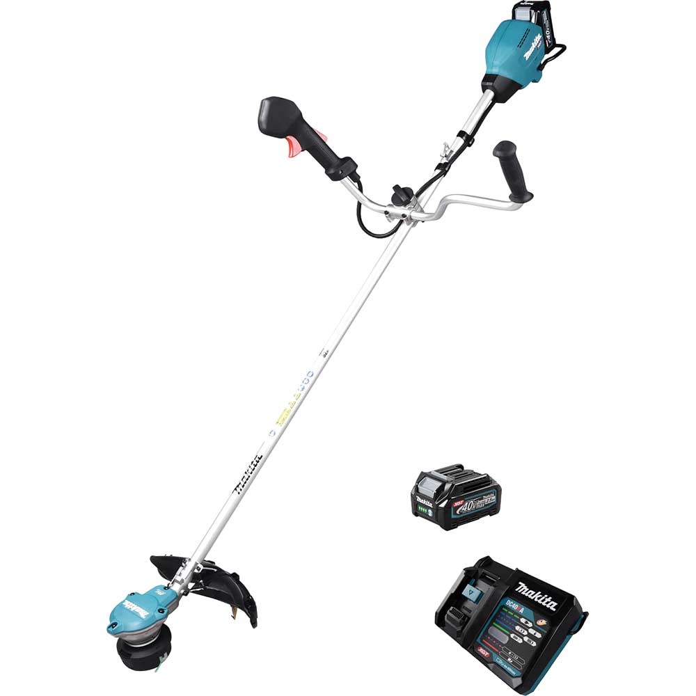Makita Ur002g 40V Max Xgt Cordless Brushless Brush Cutter 350Mm X 2.5Ah Li-Ion Battery Charger Size 2