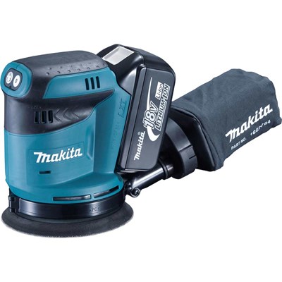 Makita DBO180 18v LXT Cordless Orbital Disc Sander 125mm