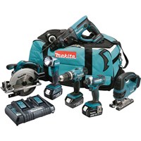 Makita DLX6068PT 18v LXT Cordless 6 Piece Power Tool Kit Makita DLX6068PT 18v LXT Cordless 6 Piece Power Tool Kit