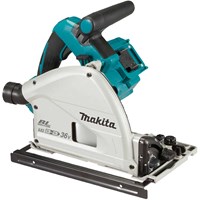 Makita DSP600 Twin 18v LXT Cordless Brushless Plunge Saw 165mm Makita DSP600 Twin 18v LXT Cordless Brushless Plunge Saw 165mm