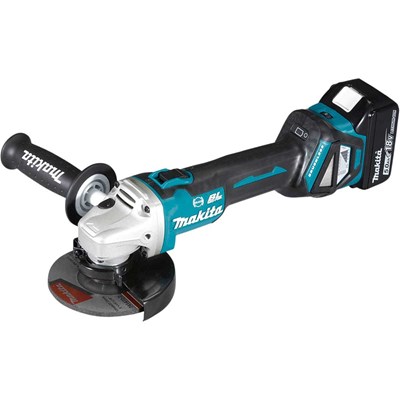 Makita DGA513 18v LXT Cordless Brushless Slide Switch Angle Grinder 125mm