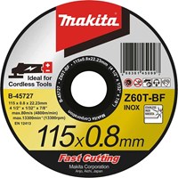 Makita Ultra Thin 0.8mm Metal Cutting Disc  Makita Ultra Thin 0.8mm Metal Cutting Disc