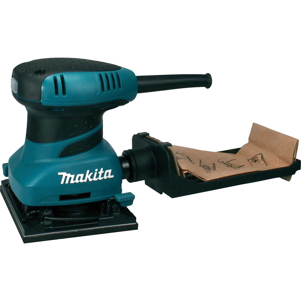 Makita - マキタ  BO4555 Makita BO4555 240v Palm Sander Clamp - Hook and Loop | eBay