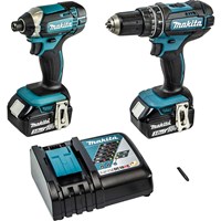 Makita DLX2131 18v LXT Cordless Combi Drill and Impact Driver Kit Makita DLX2131 18v LXT Cordless Combi Drill and Impact Driver Kit