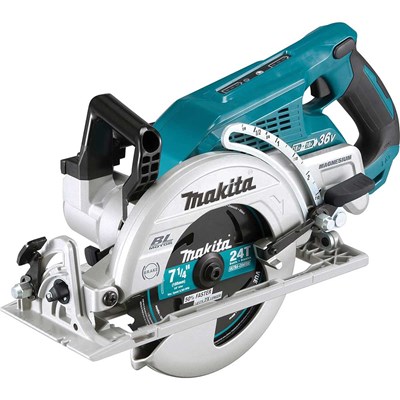 Makita DRS780 Twin 18v LXT Cordless Brushless Circular Saw 185mm