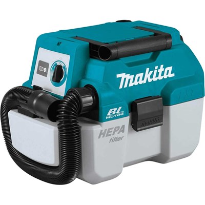 Makita DVC750L 18v LXT Cordless Brushless Dust Extractor