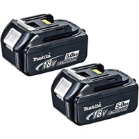 Makita BL1850B 18v Cordless Li-ion Battery 5ah Pack of 2 Makita BL1850B 18v Cordless Li-ion Battery 5ah Pack of 2