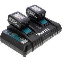 Makita DC18RD 18v Twin Charger and 2 Li-ion Batteries 3ah  Makita DC18RD 18v Twin Charger and 2 Li-ion Batteries 3ah