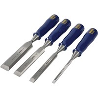 Marples M444 4 Piece Blue Chip Bevel Edge Wood Chisel Set