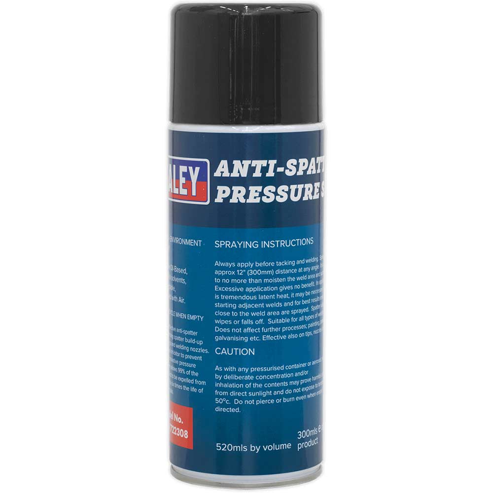 Sealey Anti-Spatter Pressure Spray 300Ml