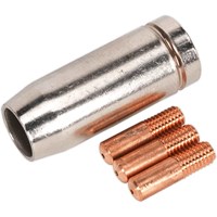 Sealey Conical Nozzle and Contact Tips for MB14 Torches Sealey Conical Nozzle and Contact Tips for MB14 Torches