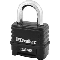 Masterlock Pro Series Die Cast Zinc Body Combination Padlock Masterlock Pro Series Die Cast Zinc Body Combination Padlock