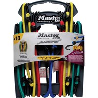 Masterlock 10 Piece Assorted Bungee Cord