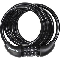Master Lock Self Coiling Combination Cable Lock Master Lock Self Coiling Combination Cable Lock