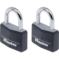 Masterlock Aluminium Vinyl Padlock Keyed Alike Masterlock Aluminium Vinyl Padlock Keyed Alike