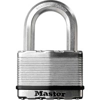 Masterlock Excell Laminated Steel Padlock Pack of 3 Keyed Alike