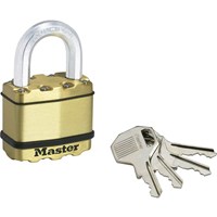 Masterlock Excell Brass Finish Padlock