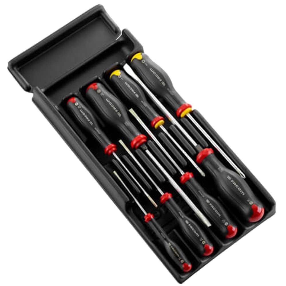 Facom Protwist Piece Slotted And Phillips Screwdriver Set Size 8
