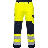 Portwest MV46 Hi Vis Modaflame Trousers Portwest MV46 Hi Vis Modaflame Trousers