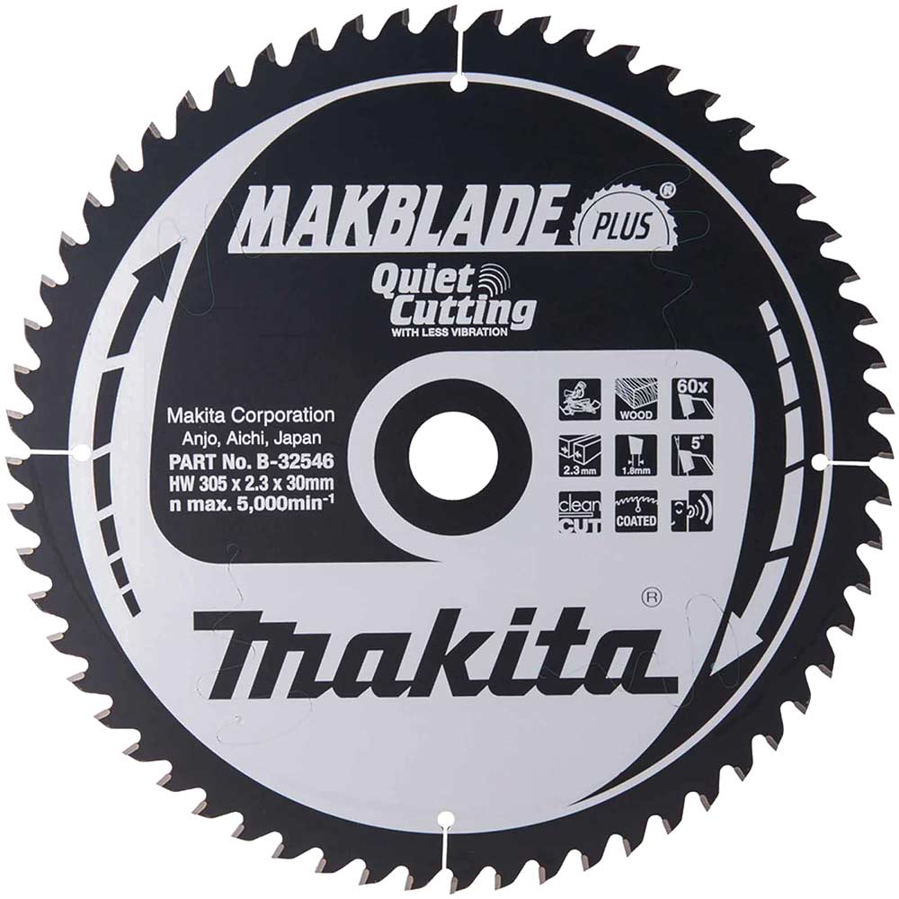 Makita Makblade Plus Circular Mitre Saw Blade For Wood