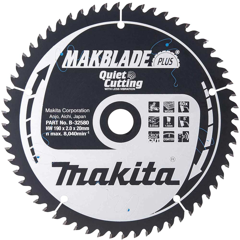 Makita Makblade Plus Circular Mitre Saw Blade For Wood