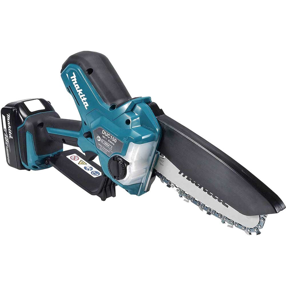 Makita DUC150 18v LXT Cordless Brushless Pruning Saw 150mm Power - Main Image
