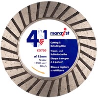 Marcrist CG750 Cut and Grind Diamond Blade