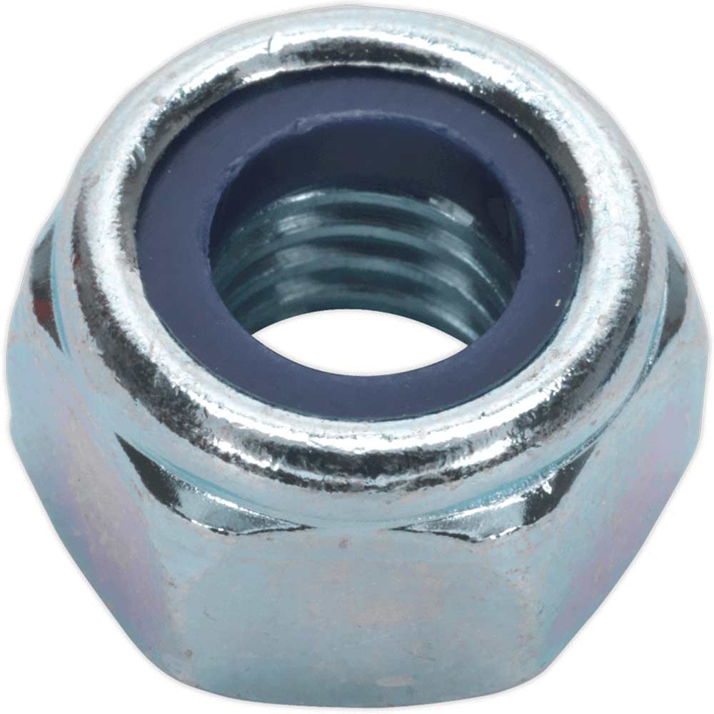 Sealey Din 982 Zinc Plated Nylon Lock Nuts 1.21Kg