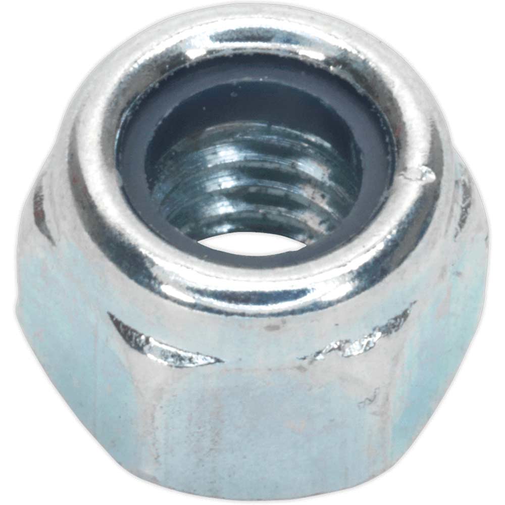 Sealey Din 982 Zinc Plated Nylon Lock Nuts 0.31Kg