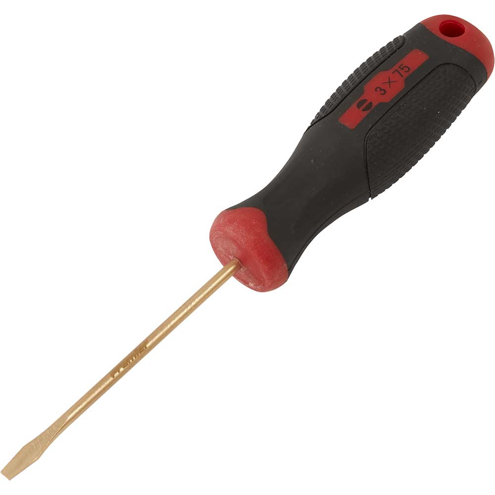 Sealey Non Sparking Slotted Screwdriver 0.030Kg