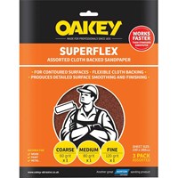 Oakey Superflex Aluminium Oxide Sandpaper Oakey Superflex Aluminium Oxide Sandpaper