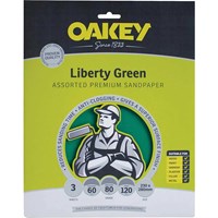 Oakey Green Aluminium Oxide Sandpaper Oakey Green Aluminium Oxide Sandpaper